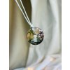 náhrdelník fluorit Tři přátelé zimy