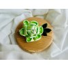 kanzashi spona do vlasů velký květ