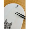 porcelánový tác na sushi s Totorem