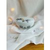 porcelánová šperkovnice Jarní Japonsko s polštářkem