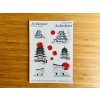 samolepky japonská architektura
