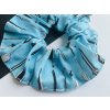 scrunchies látková gumička s anime meči