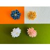 kanzashi spona chryzantéma