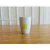 porcelánový espresso hrneček s ginkgo listy