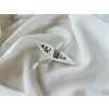 porcelánový origami jeřáb s magnolií