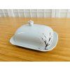 porcelánová máslenka se sakurou a magnolií