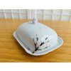 porcelánová máslenka se sakurou a magnolií