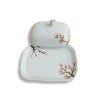 porcelánová máslenka se sakurou a magnolií