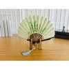 luxusní japonský skládací vějíř s bambusem