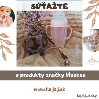🍀Súťažte s obchodíkom 💫www.hajaj.sk💫 o produkty Haakaa🌿. Podmienky súťaže: 💫daj like súťažnej fotke 💫sleduj @hajaj_baby...