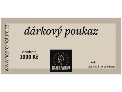 poukaz 1000