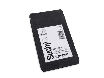 suchý šampon hnědo-černý, náhradní náplň