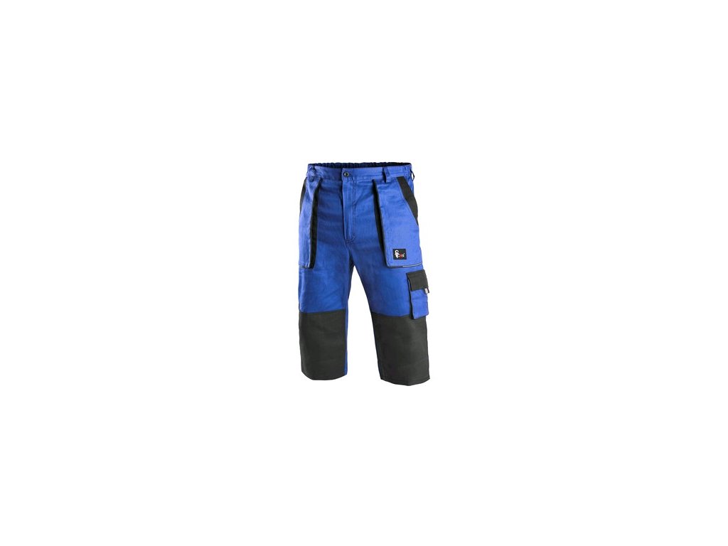 Pracovné nohavice 3/4 CXS LUXY PATRIK, pánske, modro-čierne (Veľkosť 62)