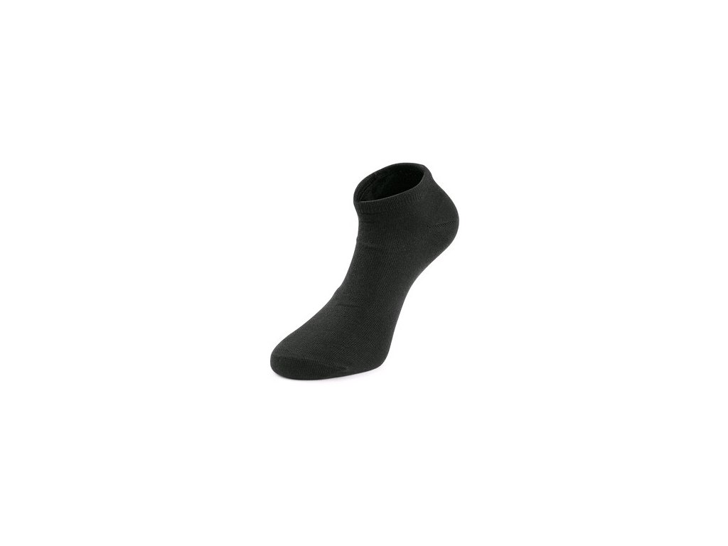 Pracovné nízke ponožky CXS NEVIS čierne (Veľkosť 46)