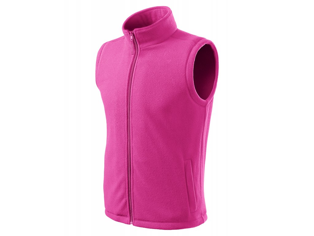 Fleecová vesta MALIFNI NEXT unisex Veľkosť: S, Farba: fuchsia red