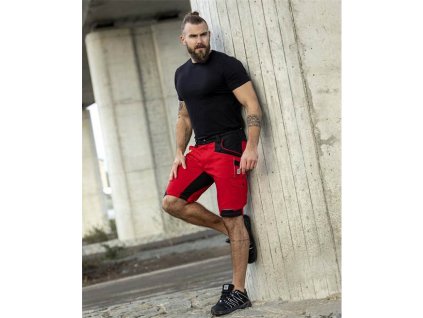 Montérkové kraťasy ARDON® 4XSTRETCH červené 1