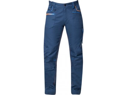 Pracovné montérkové nohavice do pása ARDON®CREATRON® modrá neon 1