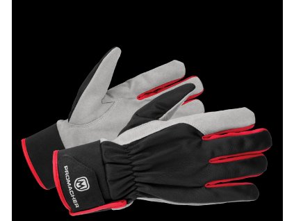 Pracovné rukavice BENNON CARPOS VELCRO Gloves grey/red