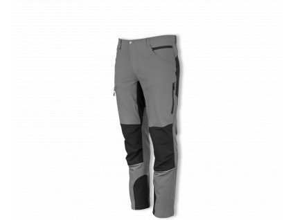 Outdoorové strečové nohavice FOBOS Trousers grey/black