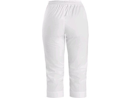 Pracovné dámske biele nohavice CXS AMY, 3/4 dĺžka (Veľkosť 60)