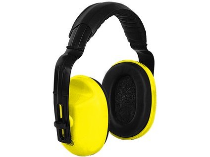 Mušlové chrániče sluchu EP106, žlté (Farba Žltá)