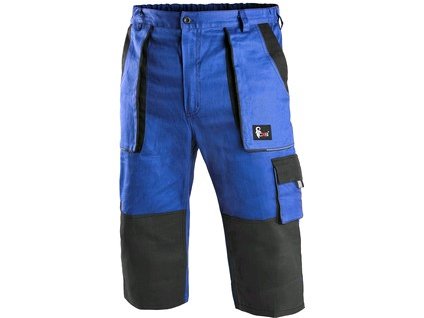 Pracovné nohavice 3/4 CXS LUXY PATRIK, pánske, modro-čierne (Veľkosť 62)