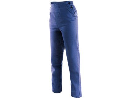 Pracovné dámske nohavice do pása CXS HELA, modré (Veľkosť 60)
