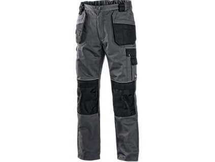Pracovné montérkové nohavice do pása CXS ORION TEODOR PLUS,  sivo-čierne 1