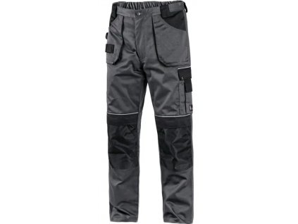 Pracovné nohavice do pása CXS ORION TEODOR, 170-176cm, pánske, sivo-čierne 1