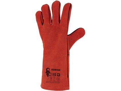 Zváračské rukavice CXS PATON RED (Veľkosť 9)