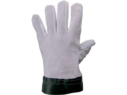 Antivibračné, celokožené rukavice CXS TEMA (Veľkosť 10)