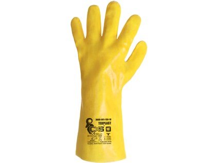 Pracovné kyselinovzdorné rukavice CXS TEKPLAST (Veľkosť 10)