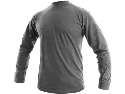 Pánske tričko s dlhým rukávom PETR, zinkové (Veľkosť S)