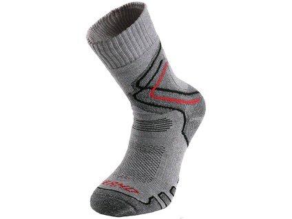Zimné ponožky THERMOMAX CXS, sivé (Veľkosť 45)