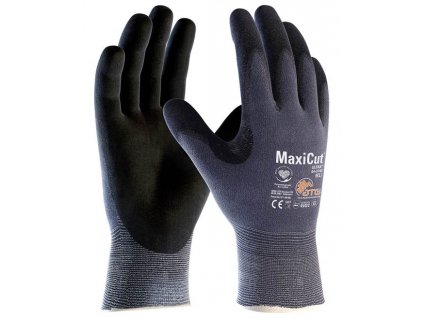 Protiporézne pracovné rukavice MaxiCut Ultra 44-3745, polomáčané