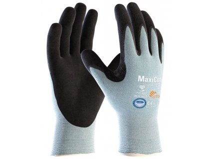 Protiporézne pracovné rukavice MaxiCut Ultra 44-6745, polomáčané