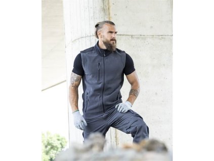 Fleecová vesta ARDON®MARTIN pánska, tm.sivá 1