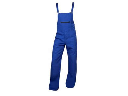 Dámske montérkové nohavice na traky ARDON®KLASIK, stredne modré