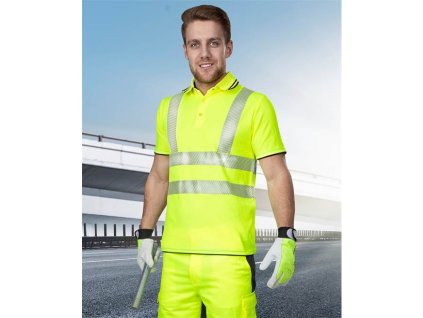 Reflexná polokošeľa ARDON®SIGNAL žltá