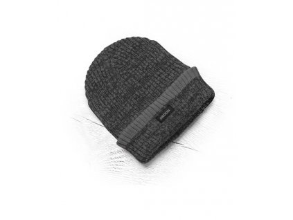 Zimná pletená čiapka Vision Neo čierno/sivá 1