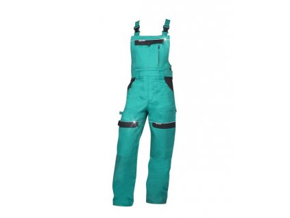 Montérkové nohavice s náprsenkou ARDON®COOL TREND zelené