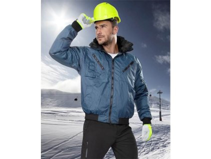 Zimná pracovná pánska bunda ARDON®HOWARD, modrá 1