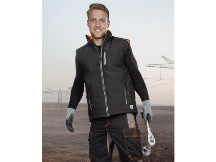 Softshellová vesta ARDON®VISION , čierna