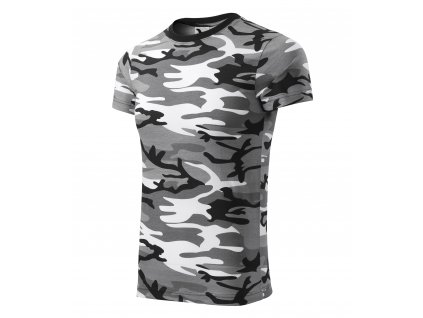 Pánske pracovné tričko MALFINI Camouflage tričko unisex