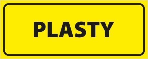 578 Plasty samolepka 250x100 mm ROZMER (a x b): 250x100 mm, MATERIÁL: SAMOLEPKA