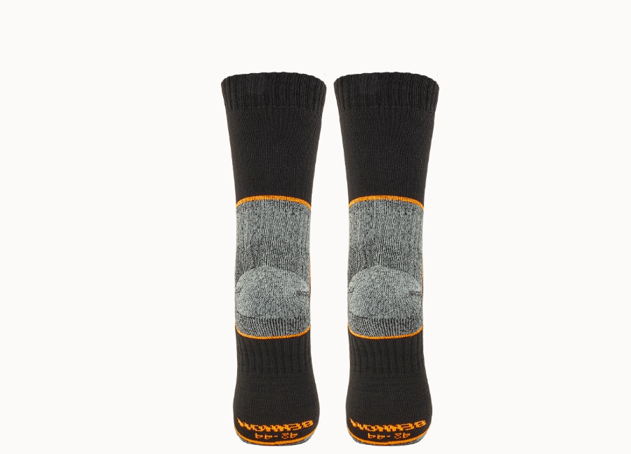 Pracovné ponožky BENNON TREK SOCK Black-orange Veľkosť: 45-47