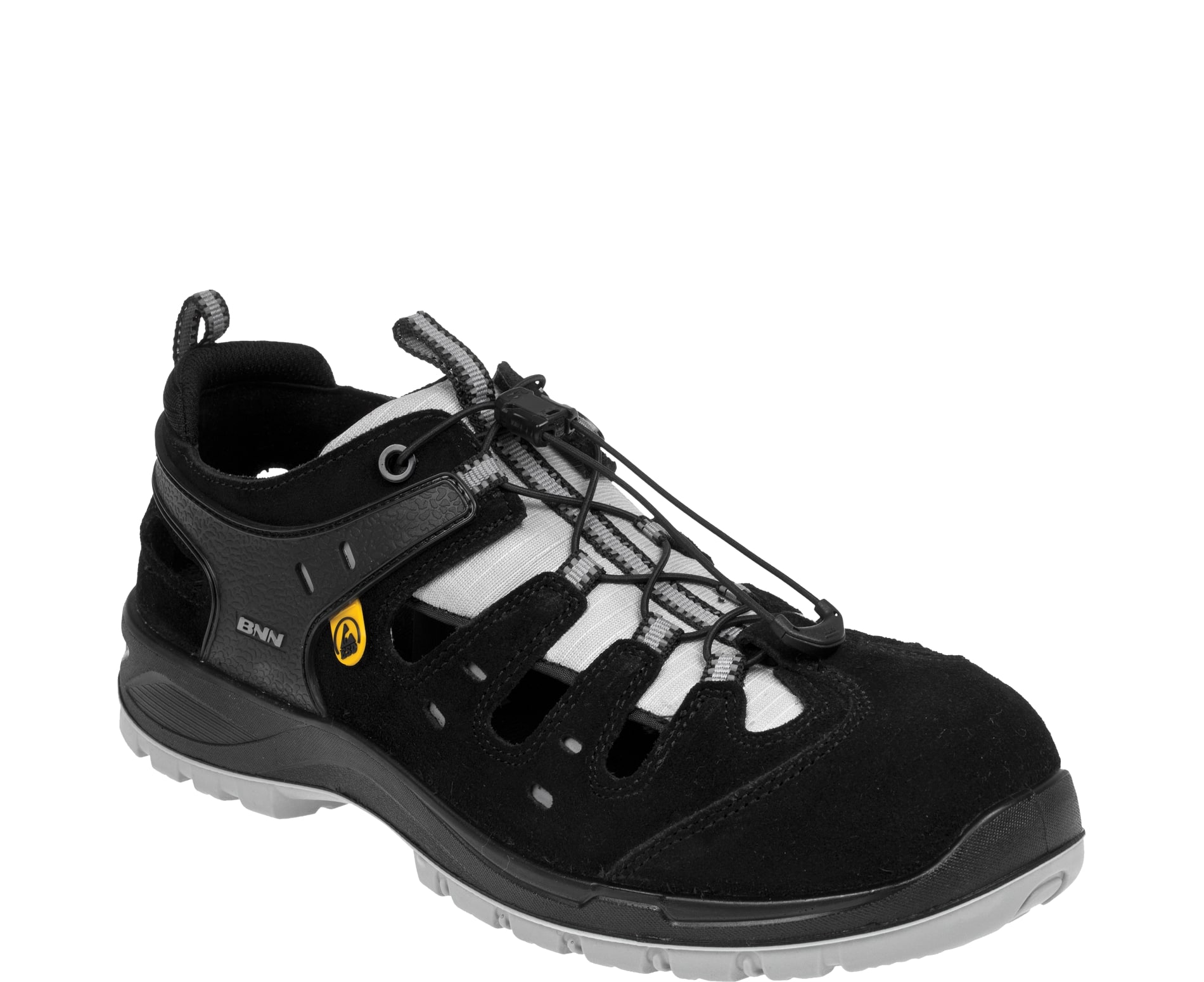 Bezpečnostné sandále BENNON BOMBIS LITE S1P ESD NM Grey Sandal Veľkosť: 39