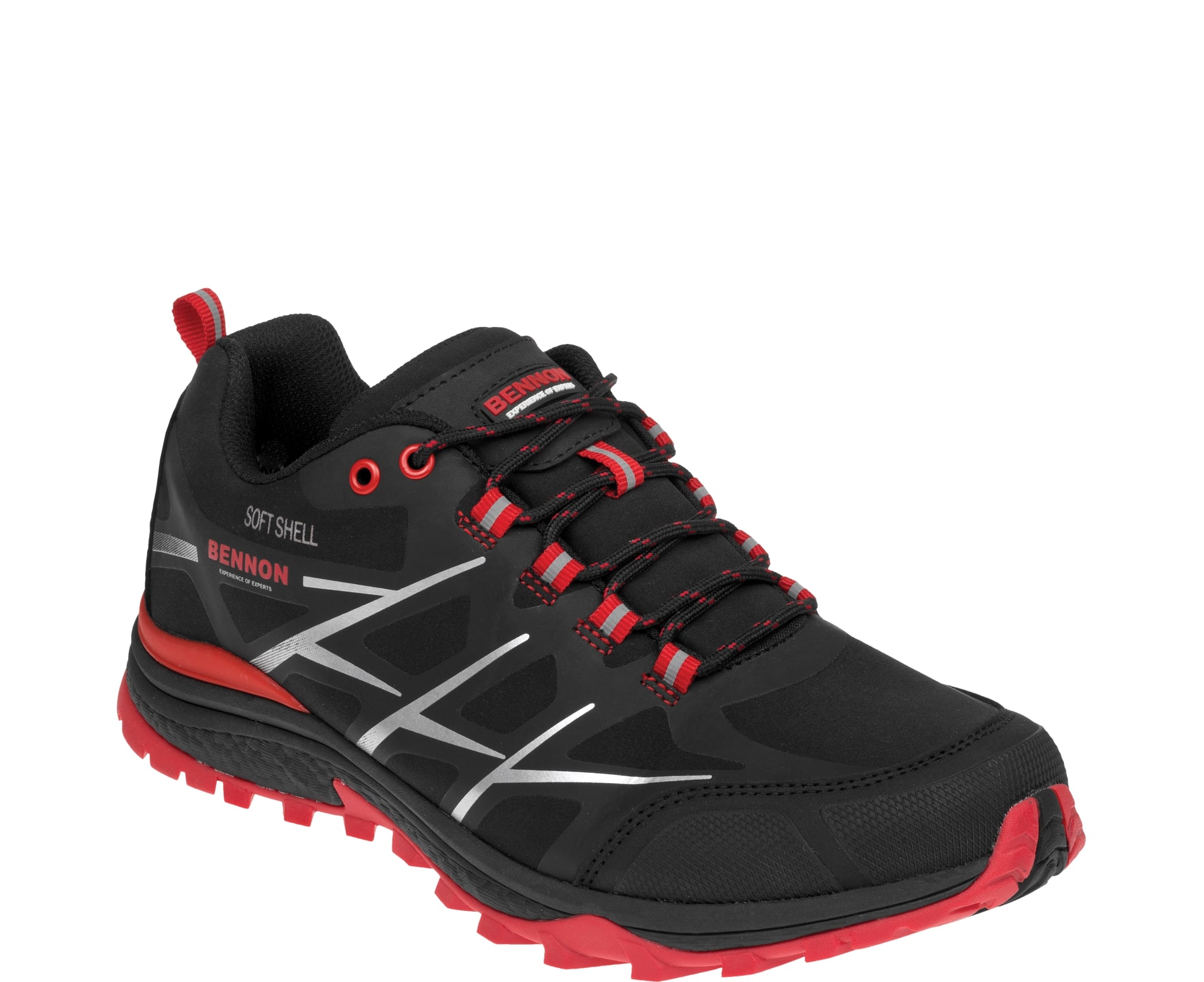 Softshellové športové poltopánky BENNON CALIBRO Red Low Veľkosť: 45