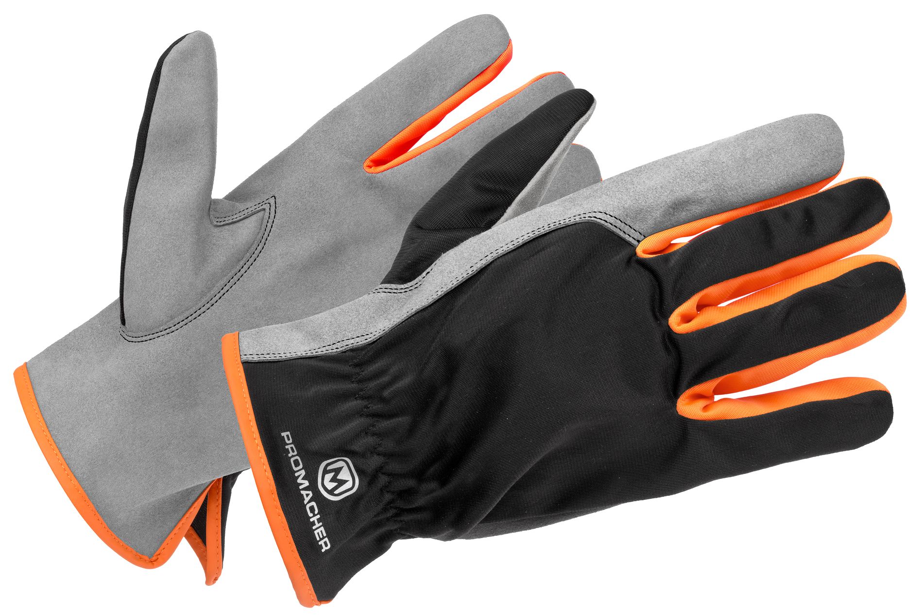 Ochranné pracovné rukavice PROMACHER CARPOS Gloves grey/orange (12 pcs) Veľkosť: XL 10