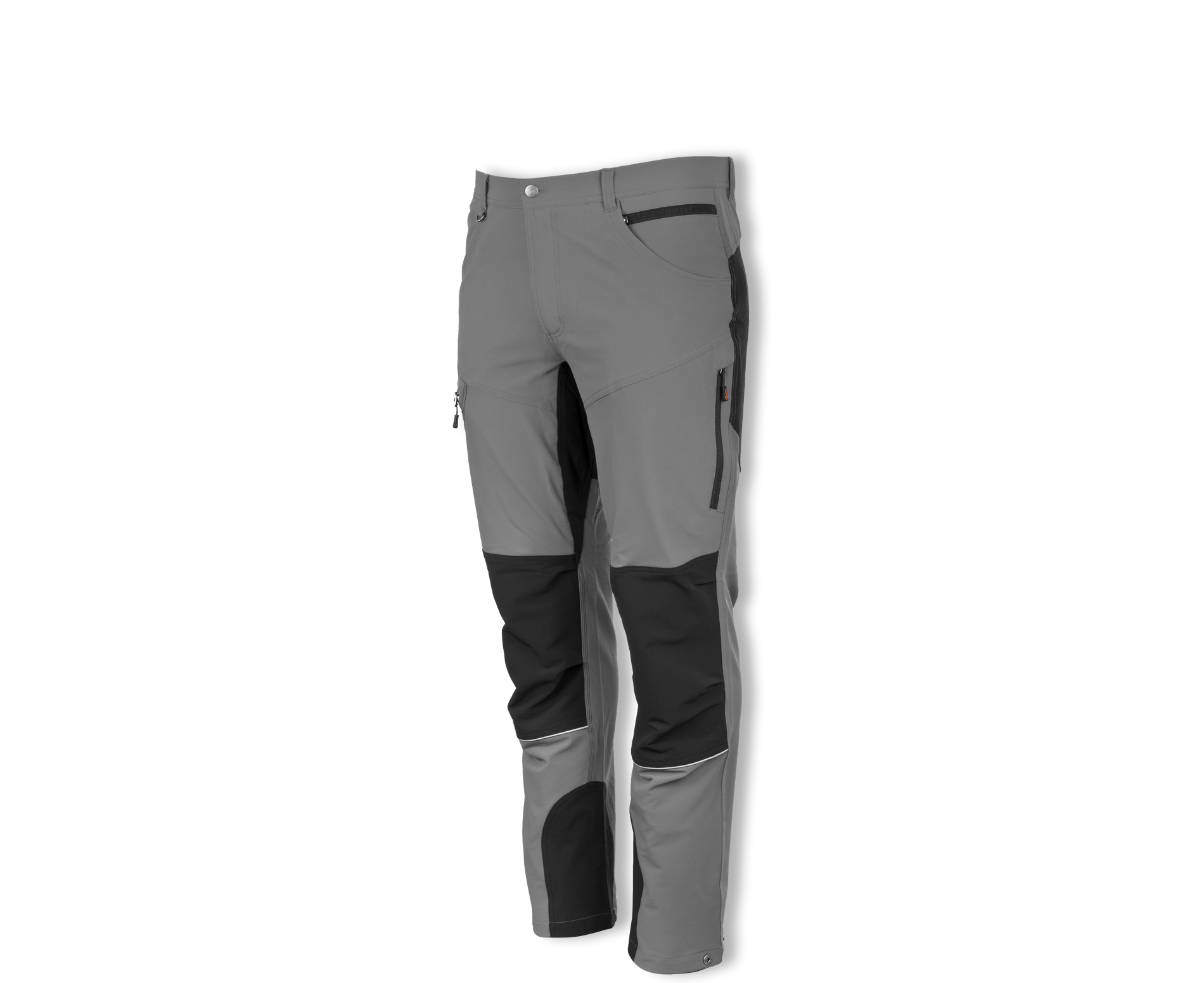 Outdoorové strečové nohavice FOBOS Trousers grey/black Veľkosť: 44